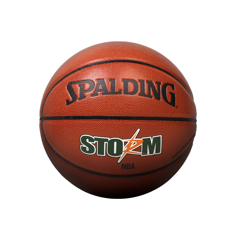 Spalding баскетбольный надувной тренировочный матч мяч 7-го размера Pu материал Крытый Открытый Взрослый НБА шторм 74-413
