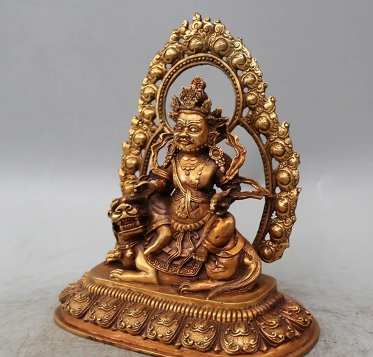 Оптовая продажа с завода 9 "Тибетский буддизм бронзовый позолоченная