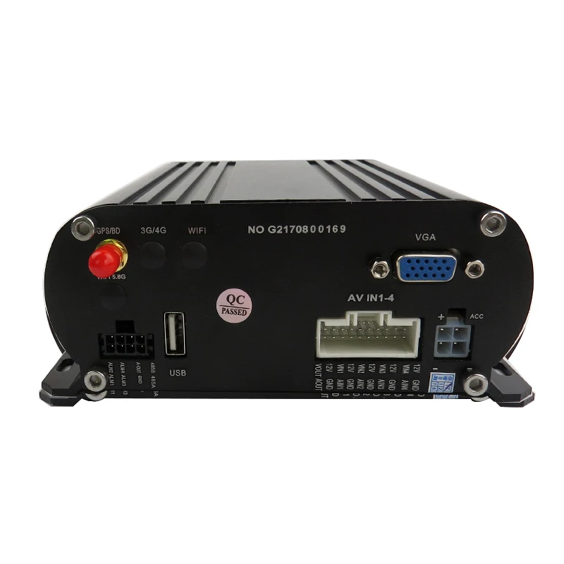 Бесплатная доставка 4 канала gps 2.0MP 1080 P HD AHD 2 ТБ HDD Видеорегистраторы для