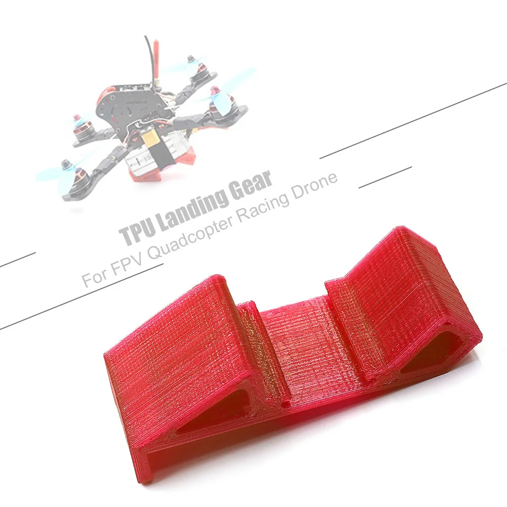 3D ТПУ шасси Lipo пластина для установки аккумулятора протектор с