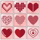 Детали для ювелирных изделий сердечки любви, 12202530 мм