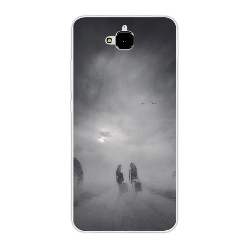 Мягкий чехол из ТПУ с изображением Льва для Huawei Honor 4C Pro TIT-AL00 Y6 TIT-L01 Enjoy 5 Holly 2 Plus Play 5X
