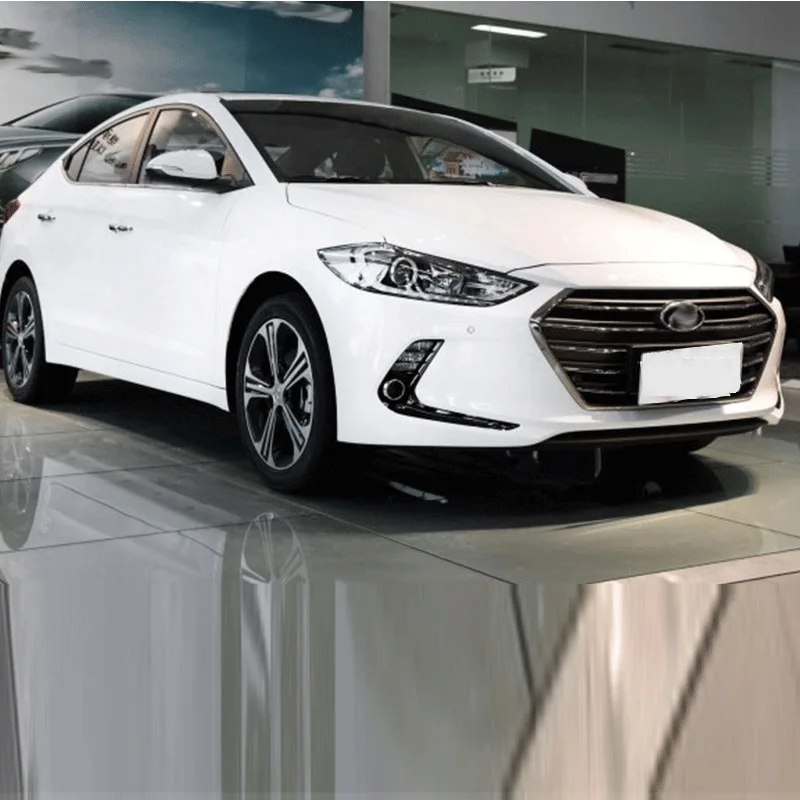 

Car Accessories Interior ABS Steering Wheel Cover Decorative Trim For Hyundai Elantra 2018 Car-styling