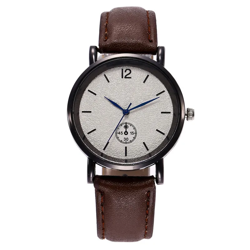 brand new quartz watch women leather strap Korean version of the student couple women's watches with simple | Наручные часы