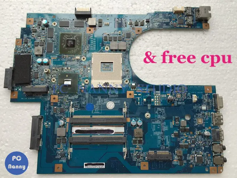 Материнская плата PCNANNY MBPT101001 48.4HN01.01M для ноутбука acer 7741 7741G series HM55 с HD 5650