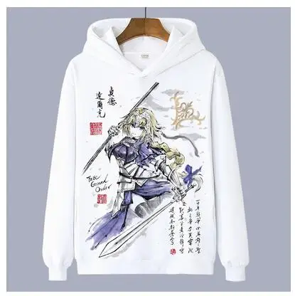 Высокое качество, унисекс, японское аниме, Cos Natsume Yuujinchou, Токийский Гуль, Fate, пуловер с капюшоном, толстовка, толстовки - Цвет: 17