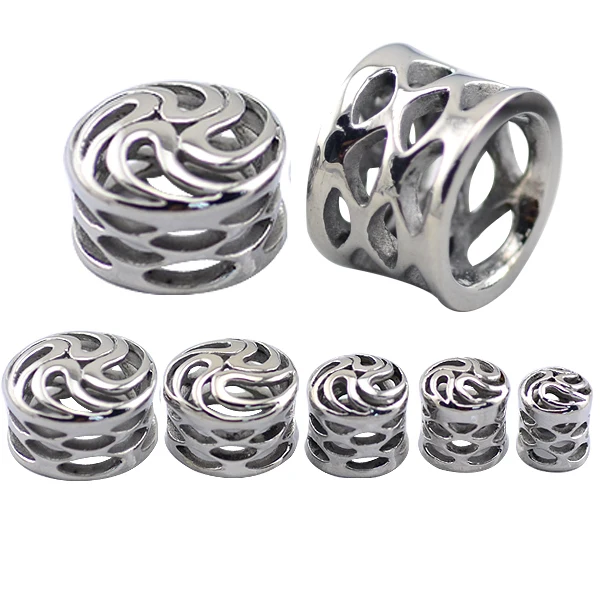 Fancy Steel Casting Custom Ear Gauges Plugs surgical steeel jewelry body piercing Eye | Украшения и аксессуары