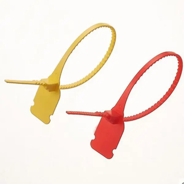 10PCS logistic container seals plastic cable ties 335mm Self-locking transport security bank seal | Обустройство дома