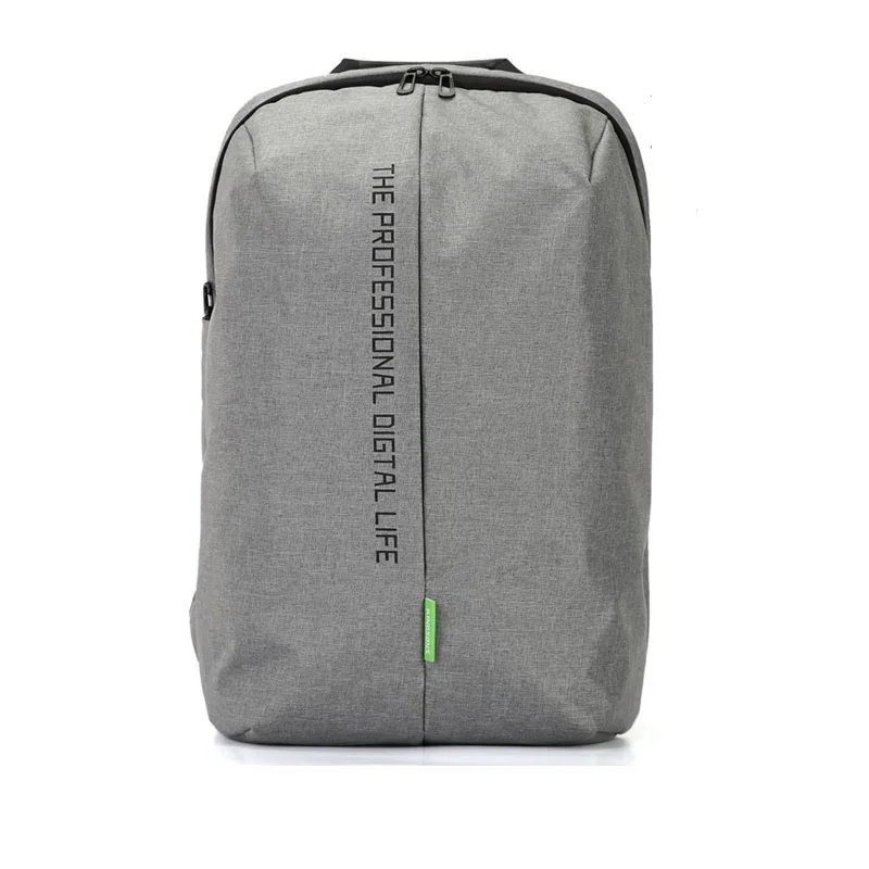 Kingsons водонепроницаемый мужской рюкзак, мужской спорт Mochila, дорожные школьные сумки для мальчиков-подростков, рюкзак для ноутбука 15,6 дюймов - Цвет: Серый