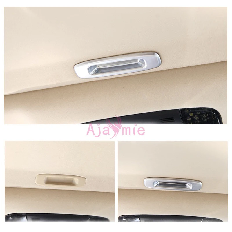 Автомобильный Стайлинг хромированная крыша Skylight ручка Крышка отделка Sunroof