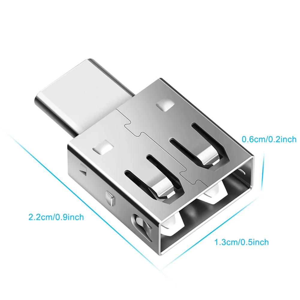 2019 популярный адаптер Type-C USB2.0 OTG Type C конвертер для Macbook Xiaomi Mi Mix Letv LeEco Le X720 DOY |