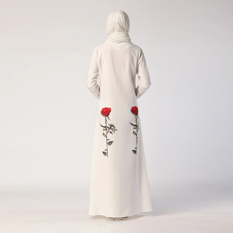 Мода Abayas Мусульманин Платье Длинное Исламская Одежда Для Женщин Турецкий