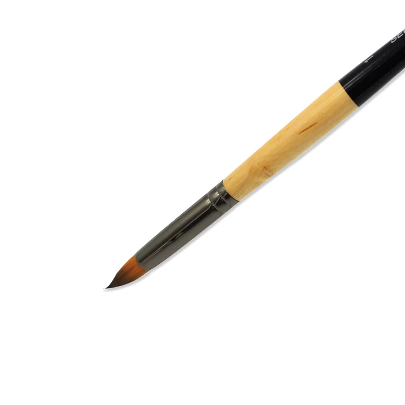 Нейлоновые кисти круглой формы для волос 6 шт. в наборе китайские акварельные