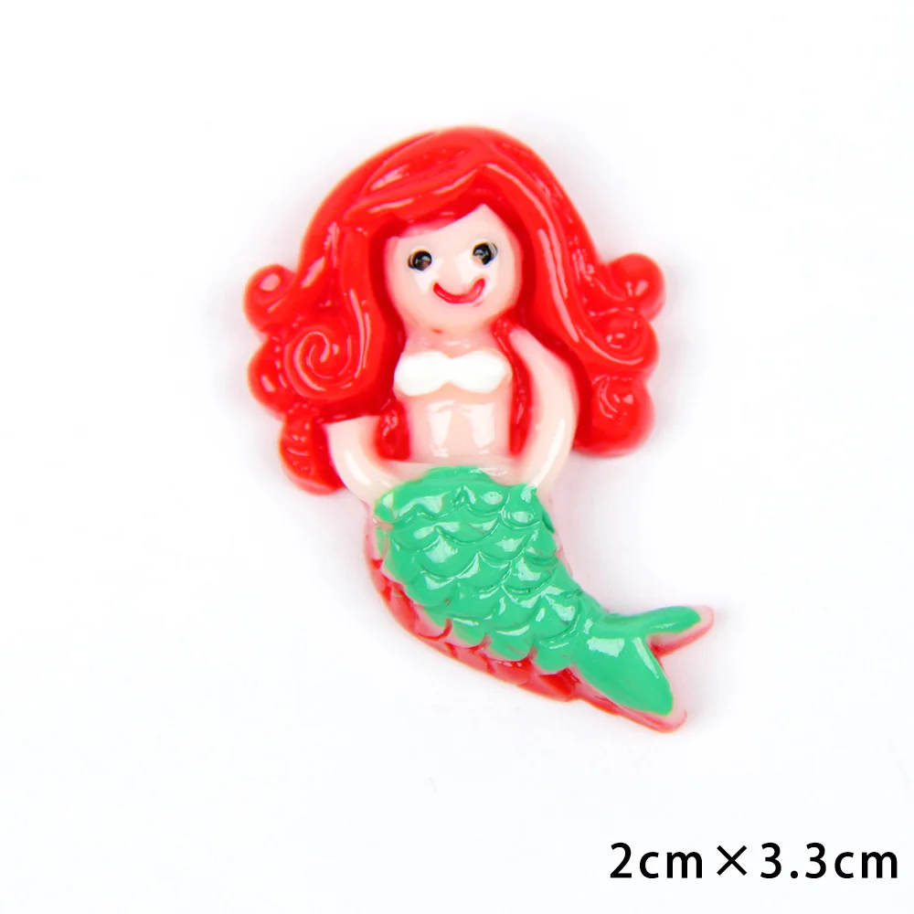 Кабошоны кабошоны в стиле Русалочка с плоской задней поверхностью для рукоделия