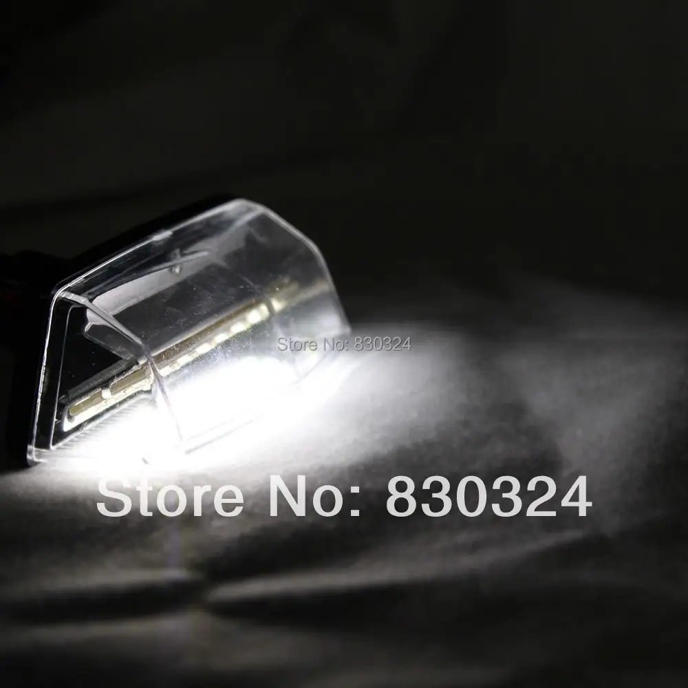 Светодиодный номерной знак 18SMD 2 шт. комплект светильник для Toyota RAV4 XA40 2013 2017 Prius ZVW30