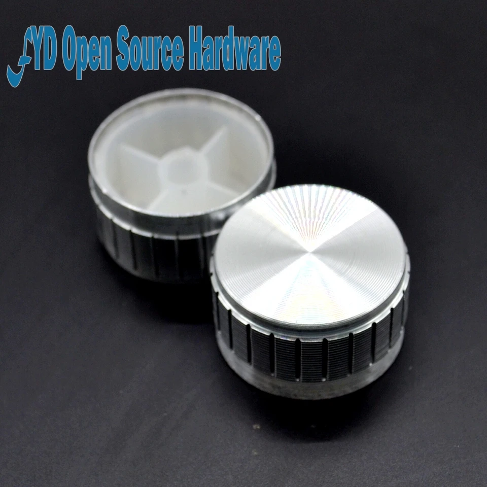 10 шт. кружевная алюминиевая ручка Потенциометр громкости 23X17 шляпа|potentiometer