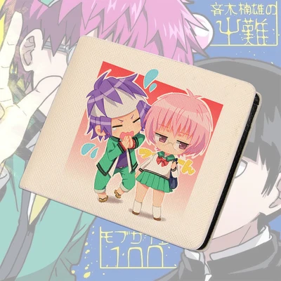 15 Гибельная жизнь Saiki K. Косплей кошелек Saiki Kusuo маленький кошелек держатель для карт деньги Cartera Hombre сумка мужской клатч - Цвет: 15