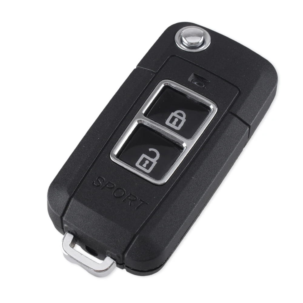 KEYYOU Новая модификация оболочки ключа для Hyundai Tucson Elantra Santa Fe Accent 2005 2009 2 кнопки