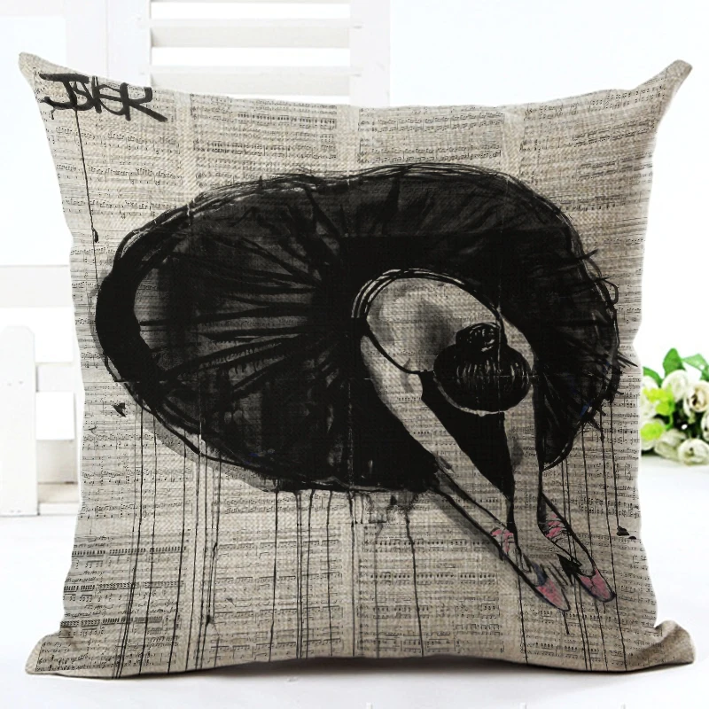 2016 модный стиль балерина домашний декоративный чехол для кровати винтажная