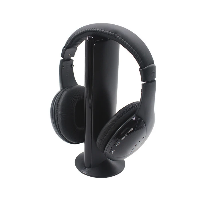 MH2001 многофункциональные 5 в 1 Беспроводные стерео наушники гарнитура ТВ HIFI ПК чат