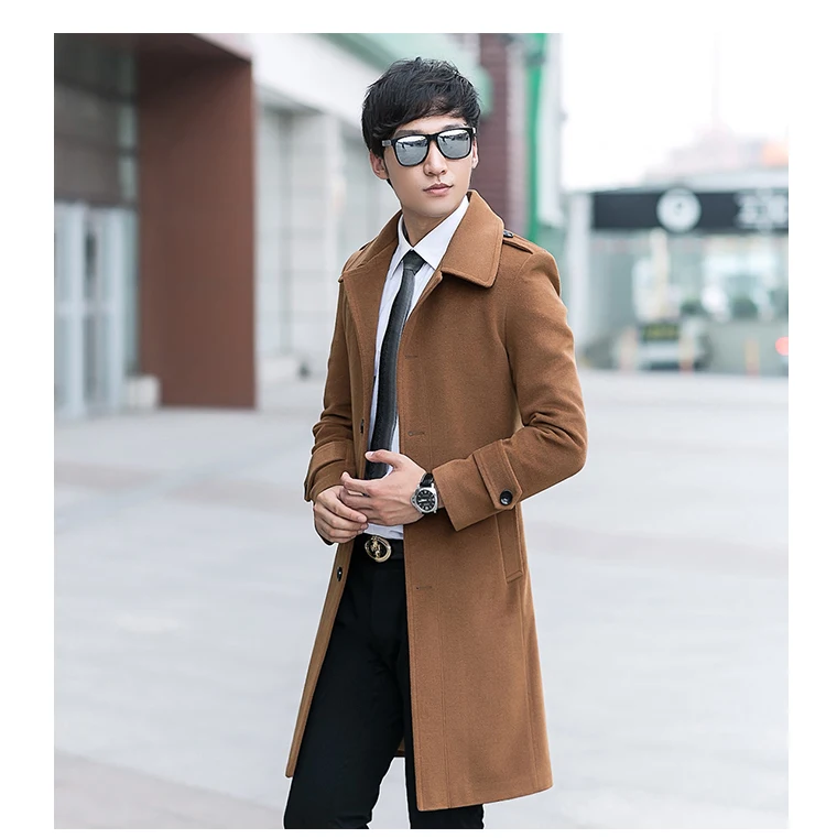 

new arrival 65% Wool coat slim men winter casual cashmere luxury high qualtiy fashion size XS -5XL6XL7XL8XL9XL10XL 09