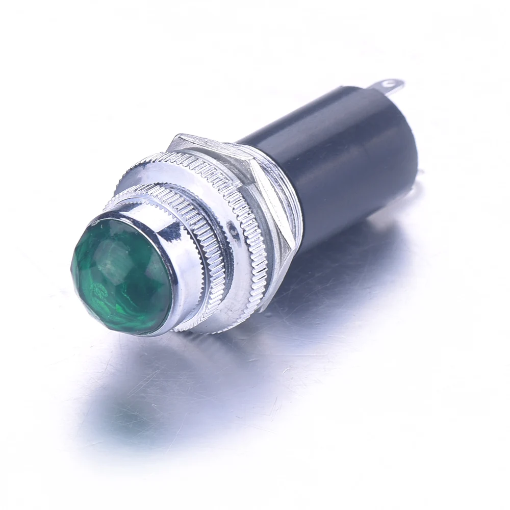 Новый 1 шт. DC12V 10 Вт красный/зеленый грузовик светодиодный сигнальный свет круглый