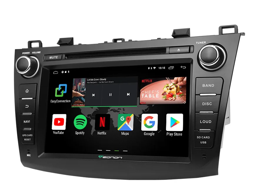 GA9163K Android 8 1 "HD Автомобильный DVD Радио gps навигации стерео Bluetooth Wi Fi 4G сенсорный