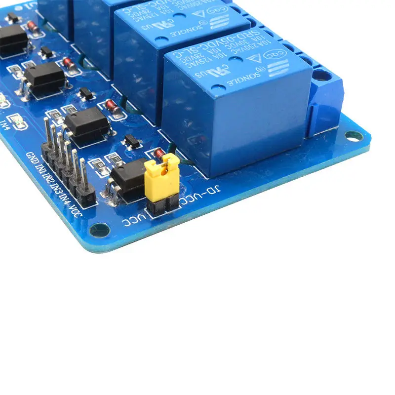 4-Канальный Релейный Модуль Glyduino 5 в с оптроном для 4-канального реле Arduino ARM PIC AVR DSP |