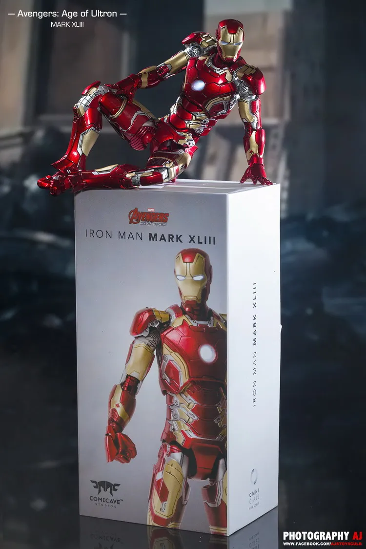 Коллекционная фигурка из 1/12 сплава Ultron Ironman MK43 MK42 для поклонников, подарок на праздник
