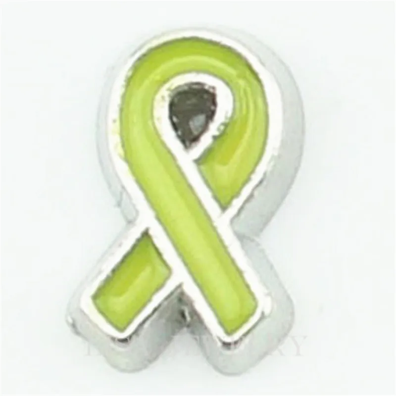 Новый дизайн 10 шт./лот светло-зеленая молочная раковая лента плавающие амулеты