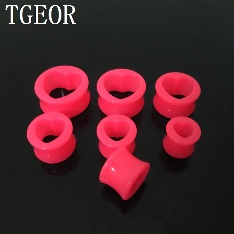 Серьги-расширители для ушей акриловые 6 размеров лазерная резка 1 пара | Украшения