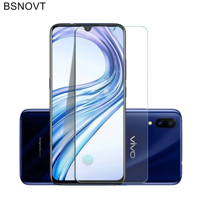 Protector de pantalla de vidrio templado para Vivo X23, pel&iacute;cula frontal para tel&eacute;fono Vivo X23, BSNOVT, 2 uds.-0