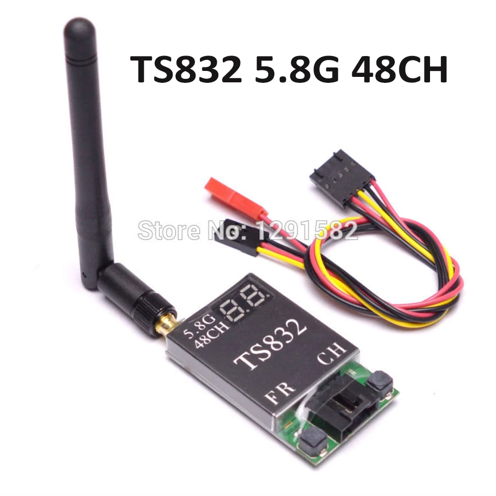 FPV 5 8G 8 ггц TS832 600 мвт 48 канальный беспроводной модуль передачи AV TX|fpv 5.8g|transmitter modulefpv