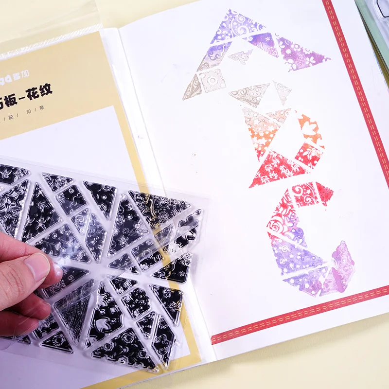 Transparent Clear Stamps Cartoon for Scrapbooking DIY Silicone Seal Photo Album Decor Embossing Folder Template Sheets | Канцтовары для