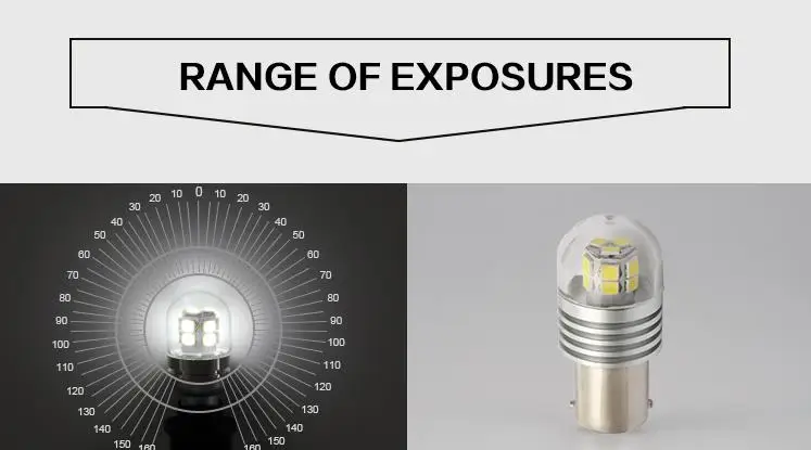 S25 1156 15SMD BA15S BAU15S светодиодный автомобильные лампы Автомобильные стоп-сигналы