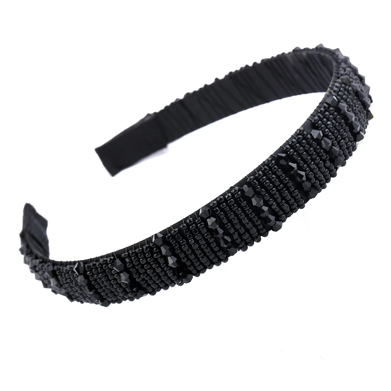 Женская повязка на голову с бусинами украшение для волос кристаллами 2019|hair