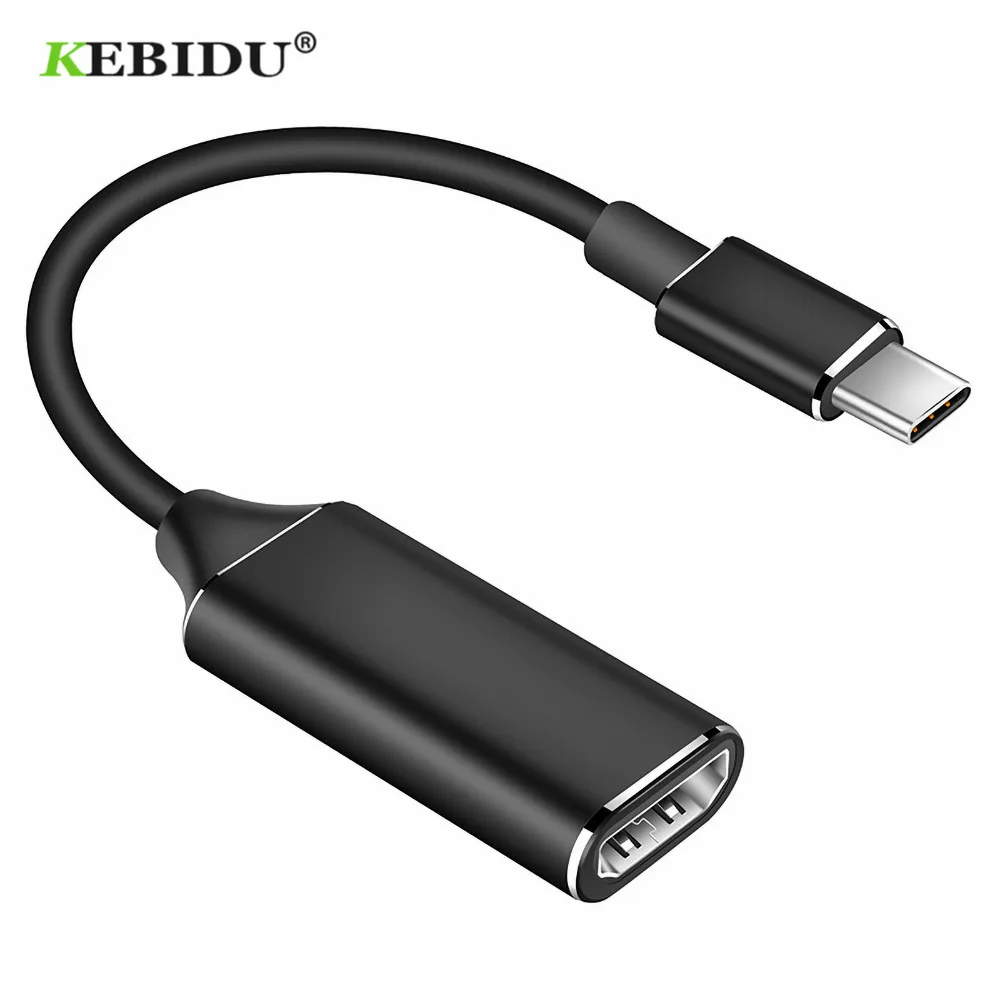 Usb USB Type-C к совместимому с HDMI кабель адаптер 4k 30hz usb 3 1 HDMI-совместимого адаптера