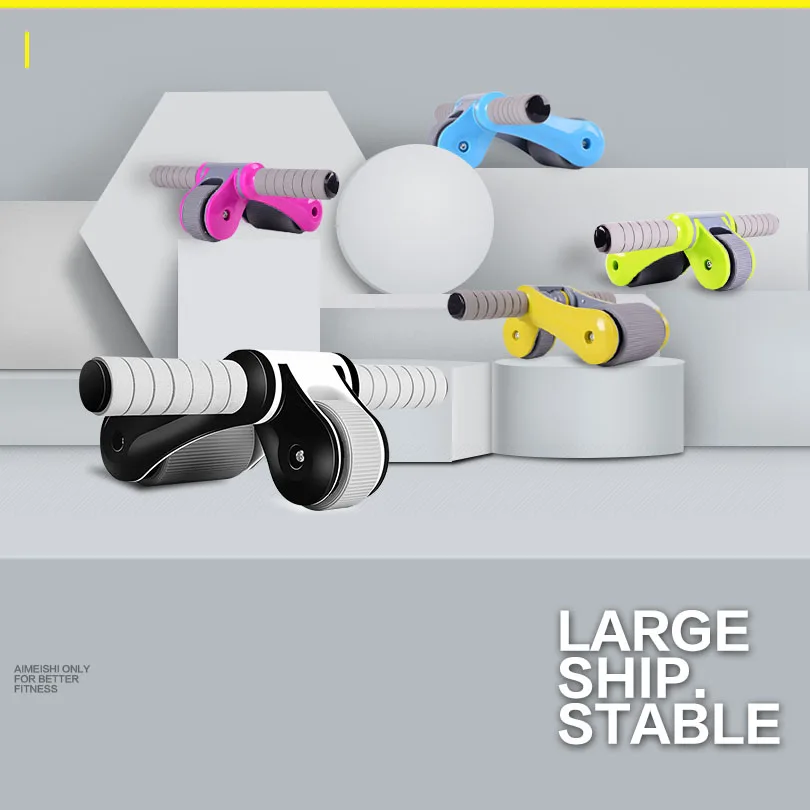 Двухколесный AB роликовый тренажер для пресса|Ролики пресса| |