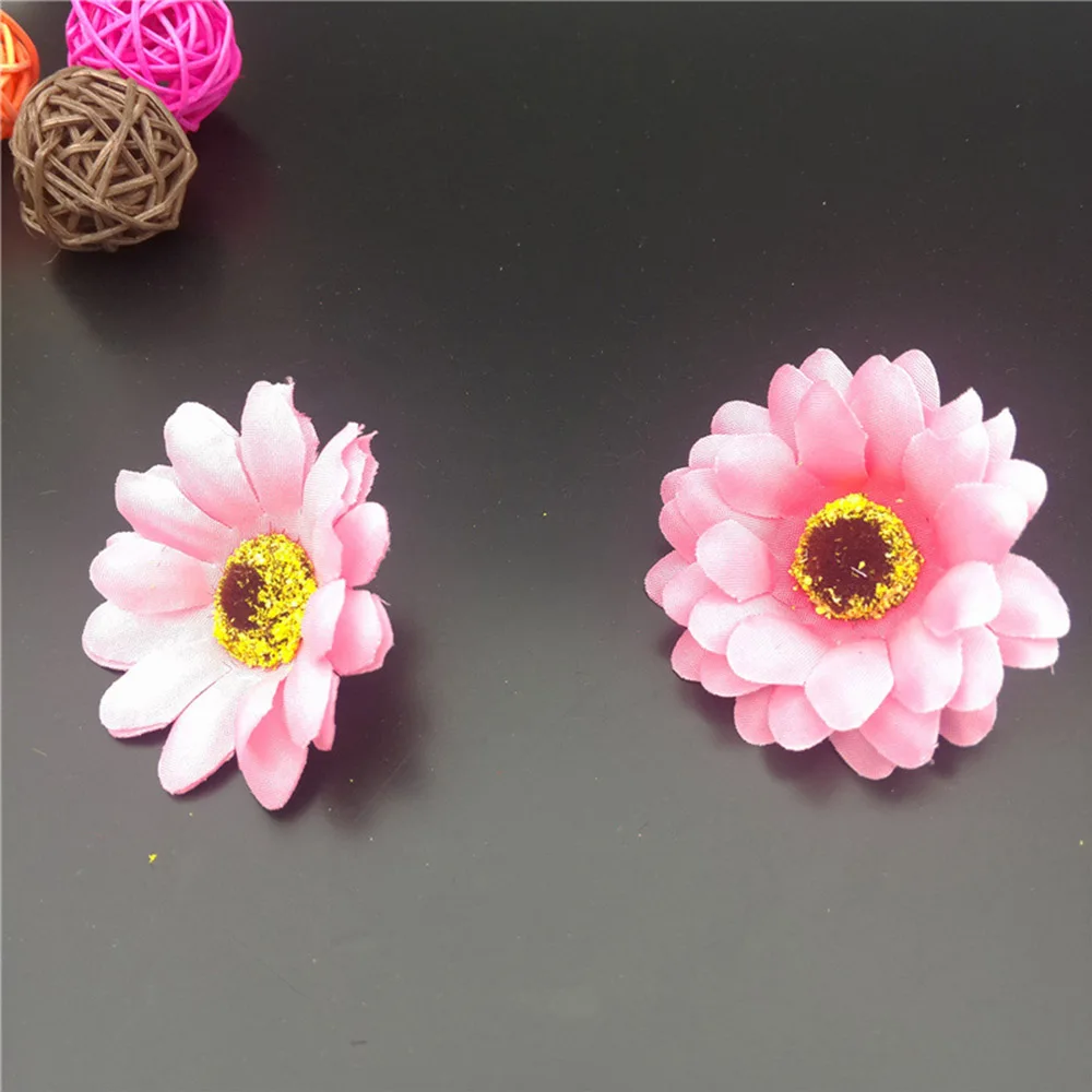 2 шт. DIY аксессуары маленький цветок солнца моделирования процесса ткани