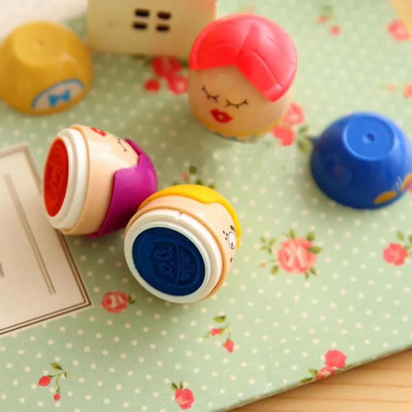 3 шт. Творческий штамп клоун сделай сам скрап фотоальбом игрушечные студенты