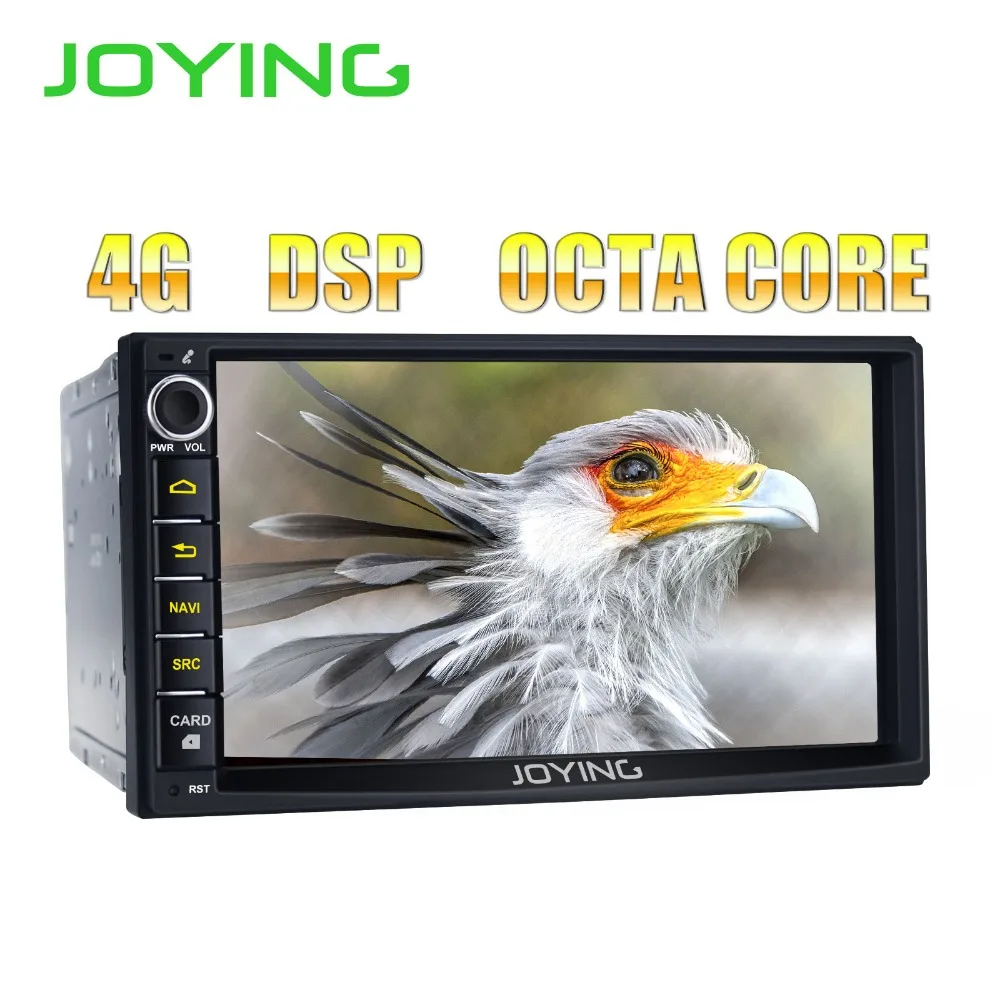 Автомобильный радиоприемник JOYING 2 DIN Android 8 1 4 Гб + 64 поддержка 4G GPS-навигация DSP