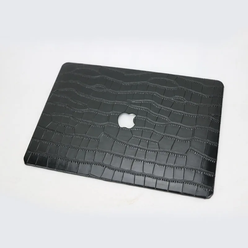 Высокое качество, Заказные буквы, тисненая крокодиловая кожа, чехол для Macbook Air retina 1" 15", чехол из натуральной кожи