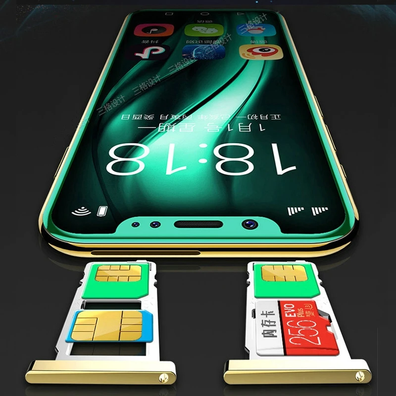 Карманный мини смартфон Android Anica i9s MTK6580 16 Гб сотовый GPS WiFi распознавание лица Google