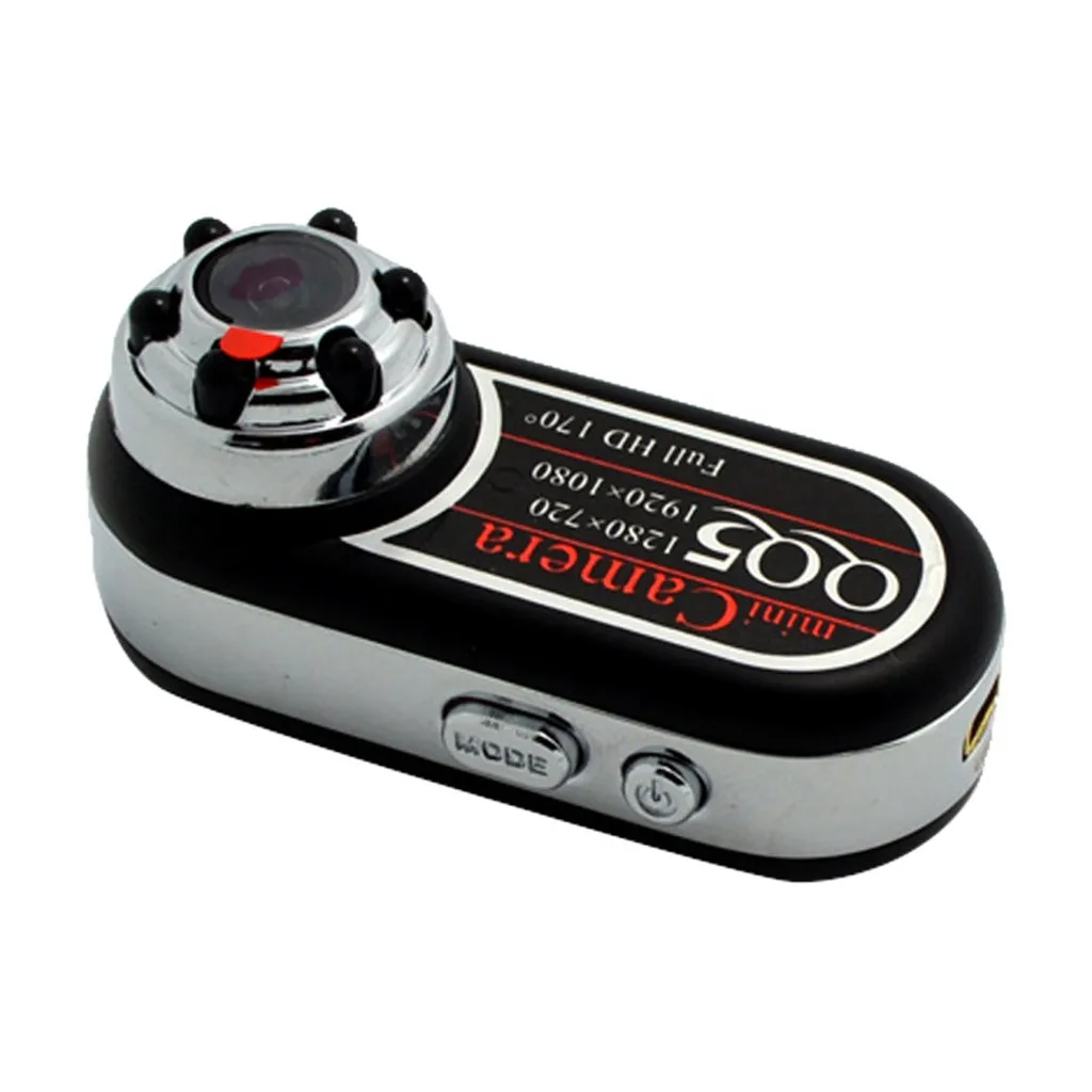 QQ5 Металл Мини 170 градусов полный широкий угол DV DVR камера IR Night Full HD 1080P Веб