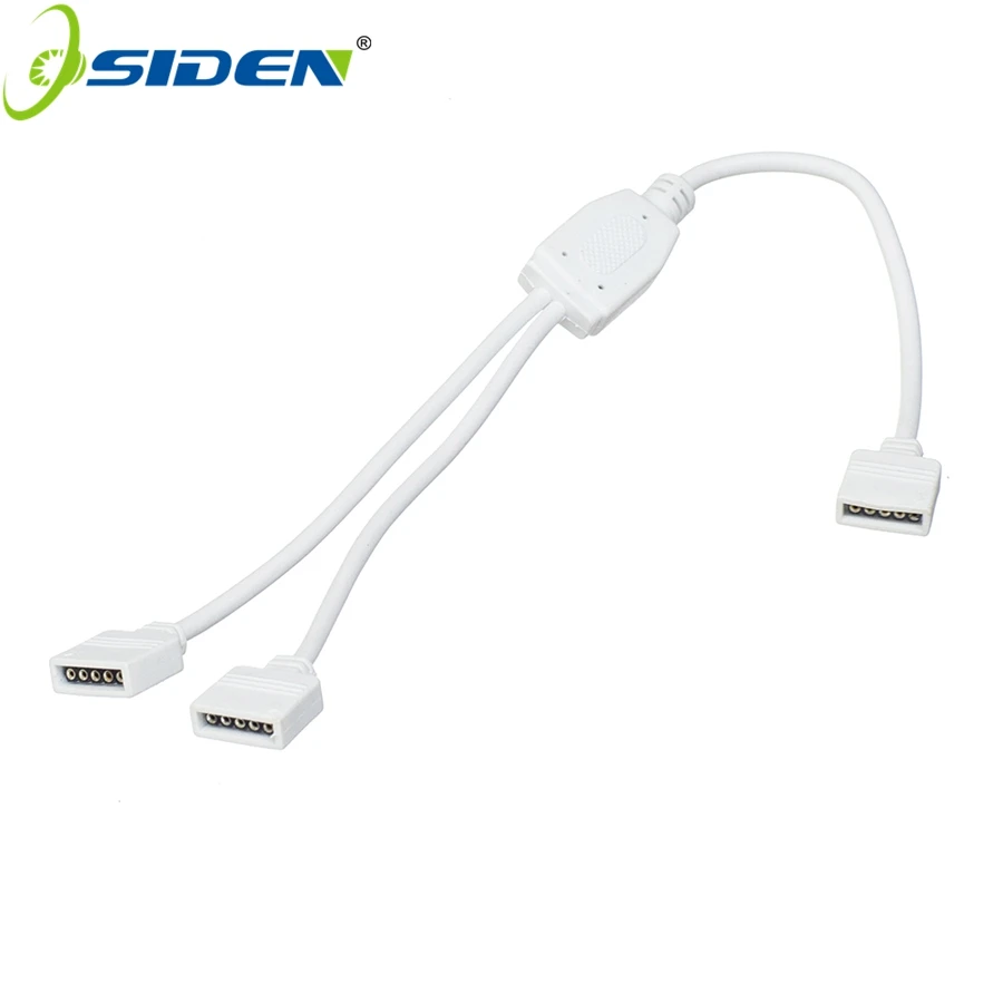 OSIDEN 4Pin RGB Соединительный кабель для светодиодной RGB полосы света отклонения в размерах на 1-2/1 до 3 Женский 4pin RGB разветвитель кабеля для 3528/5050/3014
