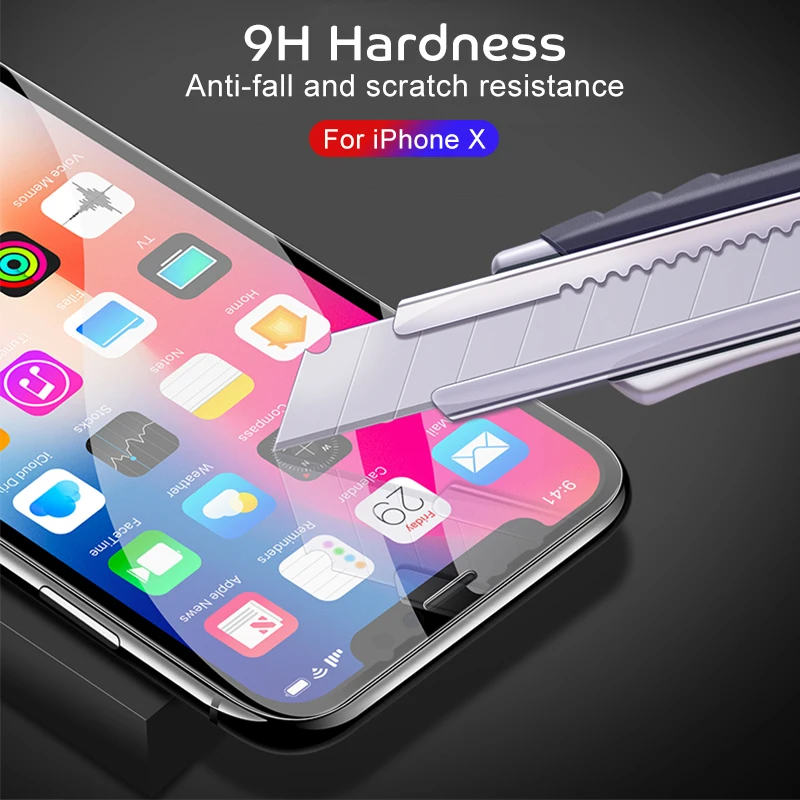 Мягкая защитная пленка для iPhone XS MAX XR X 8 7 6 S Plus Полный Клей ультратонкий протектор
