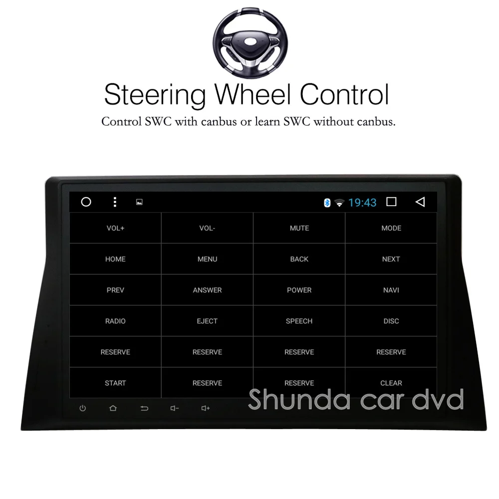 SHUNDA HD Android 7 1 T8 dvd-плеер для Honda соглашения 8 североамериканских версия с 3g 4 г gps WI-FI BT