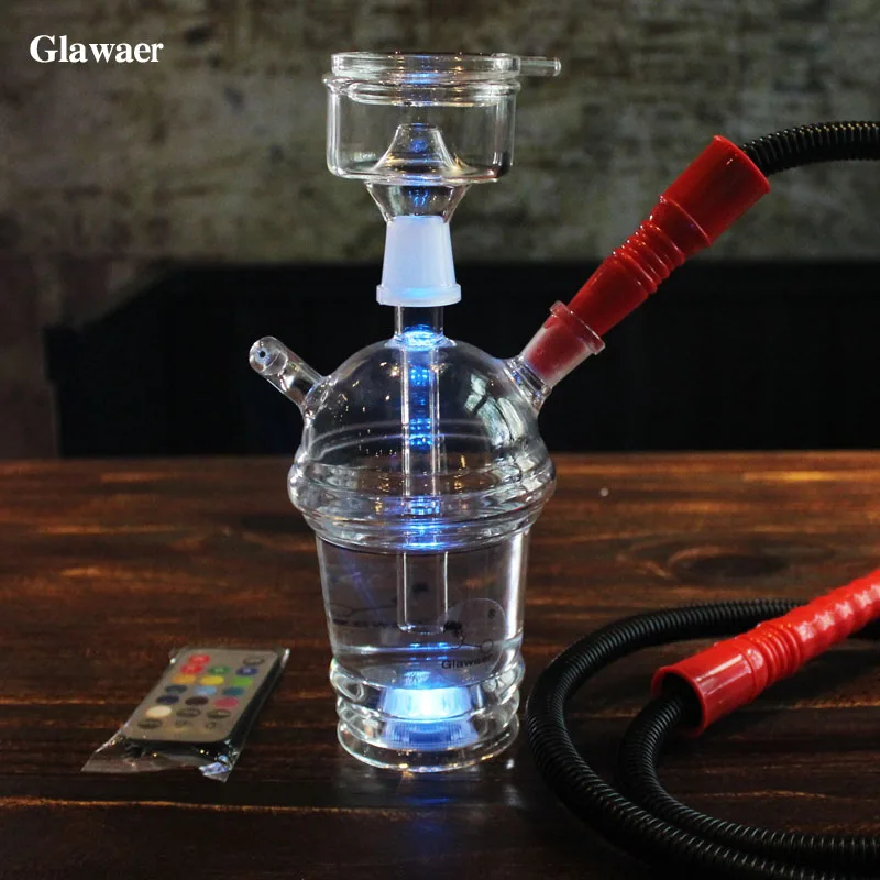 2017 Мини стеклянные hookahs как большие руки легко носить 19 мм женские чаши для кальян