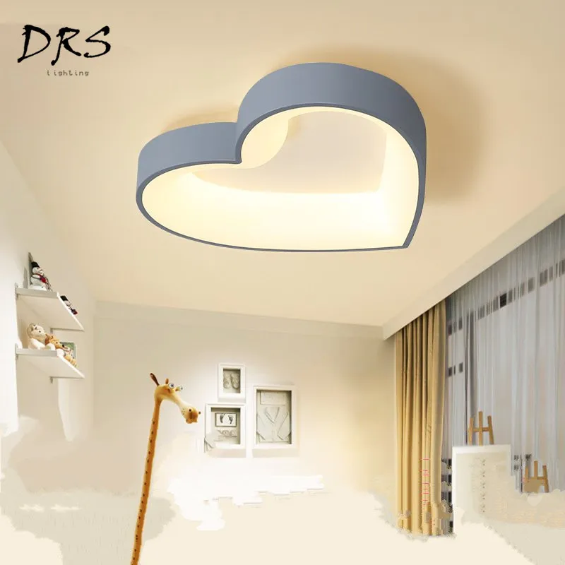 Lustre Led современная детская комната люстра мальчик спальня теплый RC для