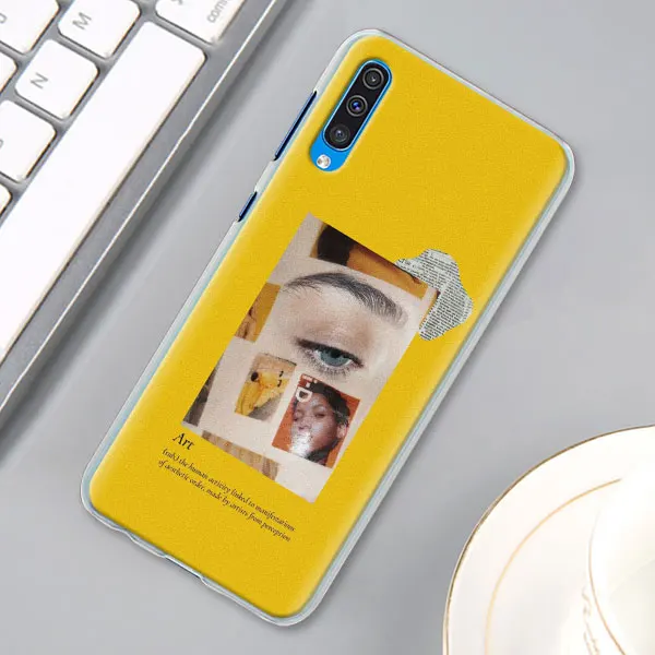 12 Художественный эстетический чехол с рисунком Ван Гога Мона Лиза для samsung Galaxy A30 A40 A50 A70 A6 A8 Plus A7 A9 M30 чехол для телефона Coq - Цвет: 12